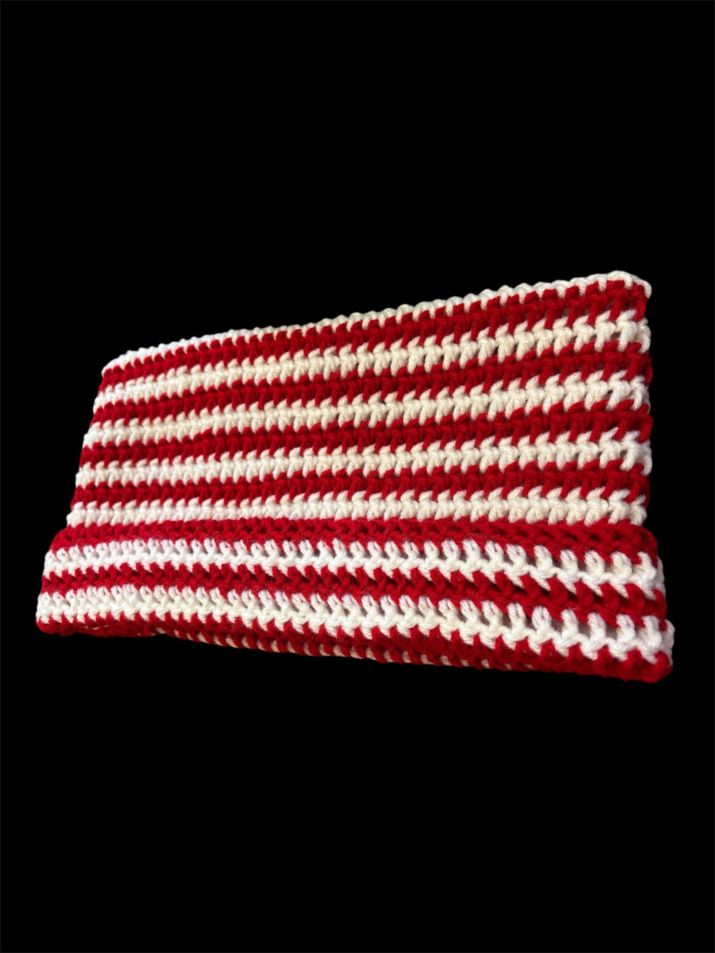 Red & White Cat Beanie