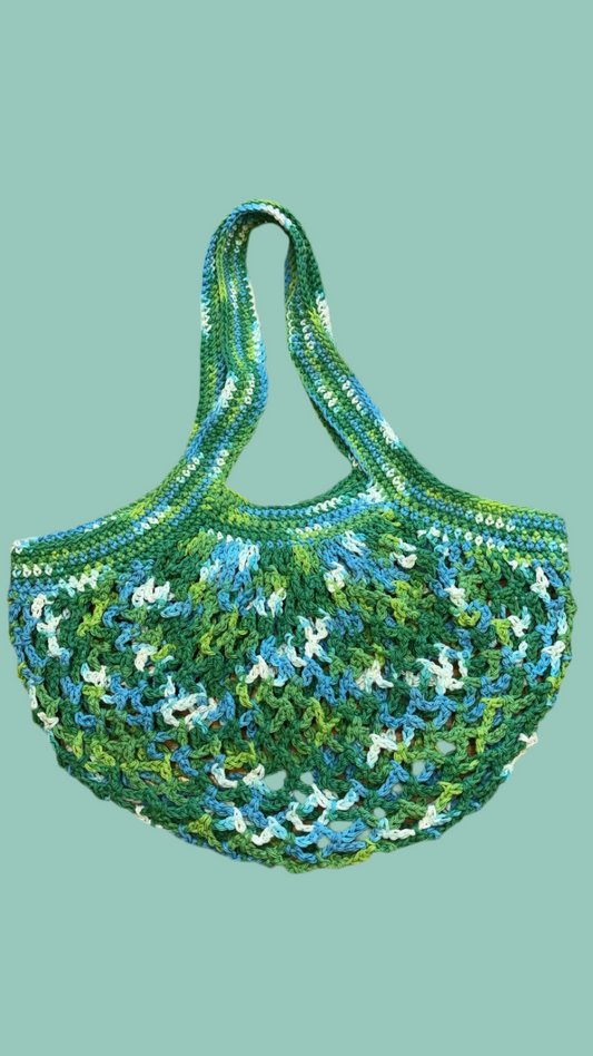 Emerald Energy Mesh Market Bag