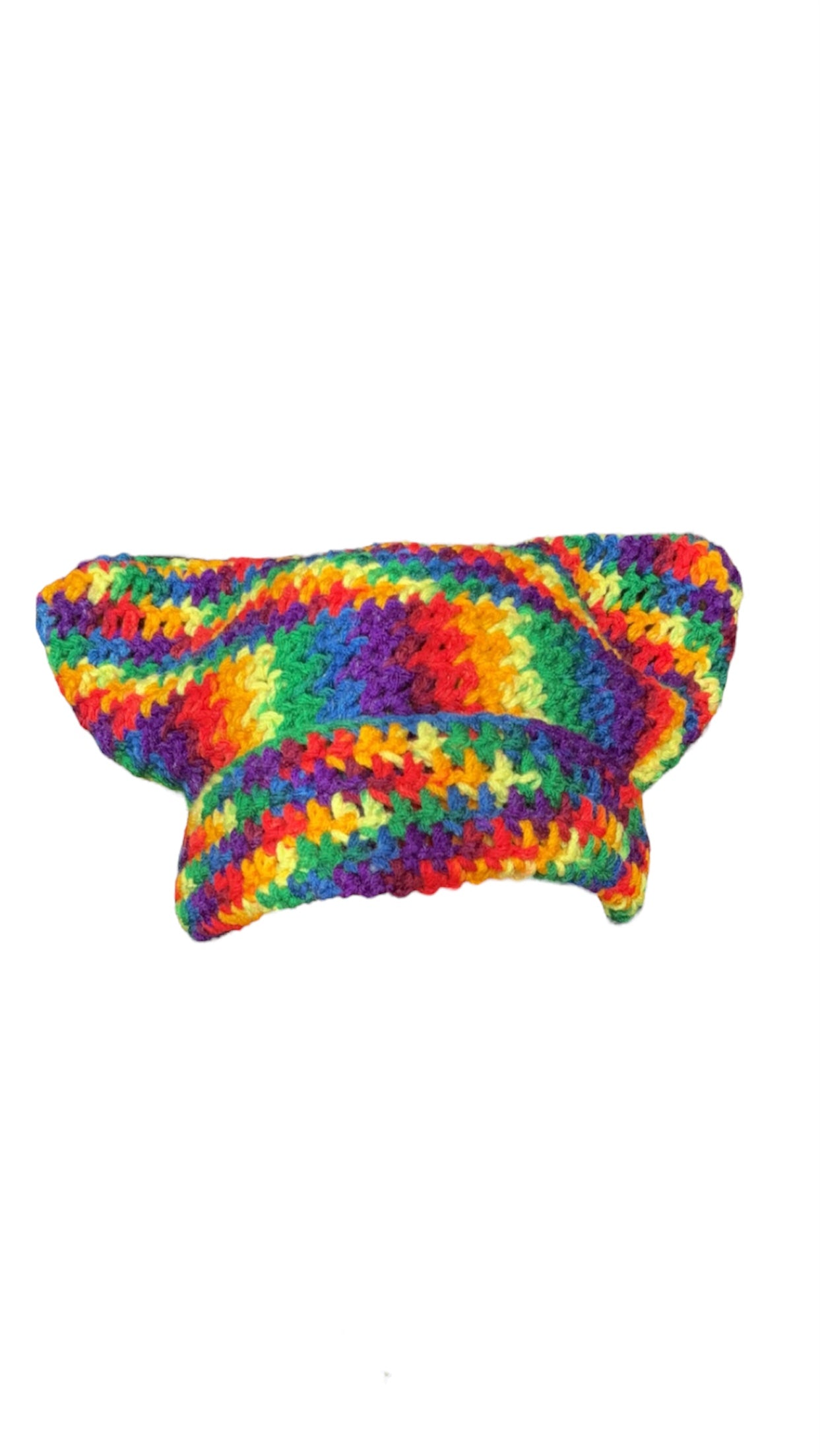 Rainbow Cat Ear Beanie