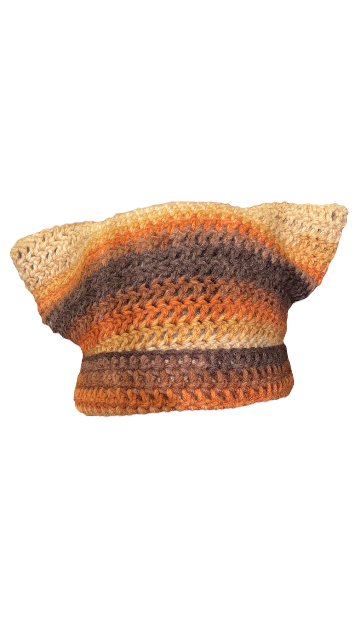 Latte Cat Ear Beanie