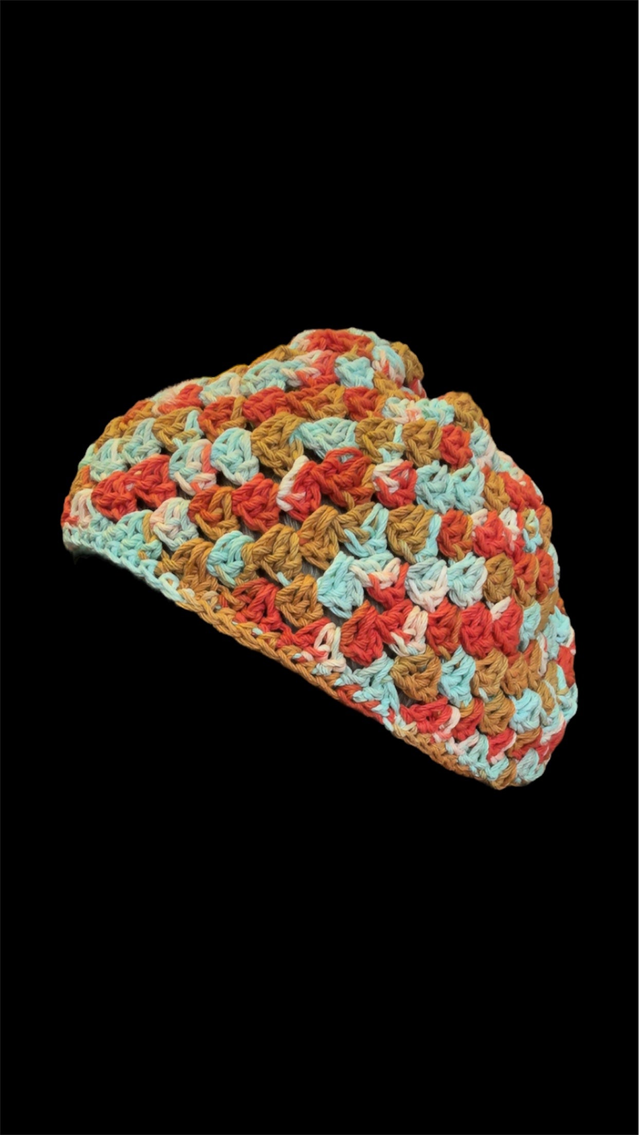 Sunrise Ombré Granny Beanie